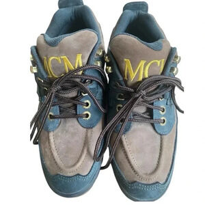 MCM Vintage 90s LowTop Suede Leather Hiking Boots